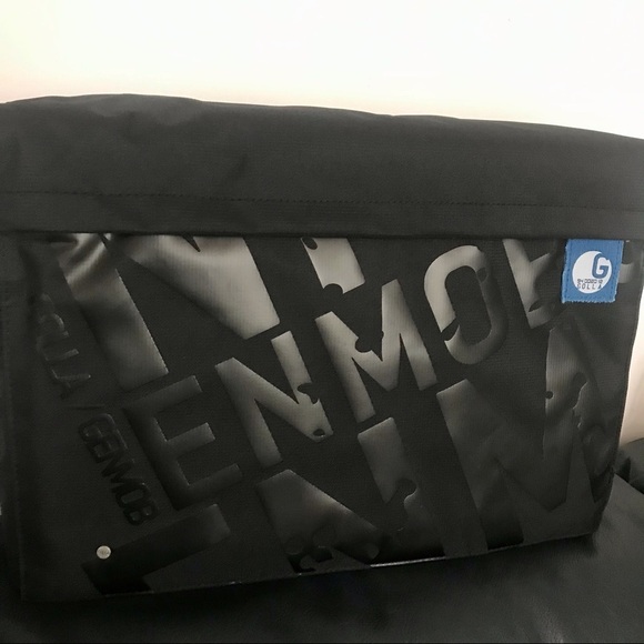 Golla GenMob Black 16" Laptop Messenger Bag NWT - Picture 3 of 12